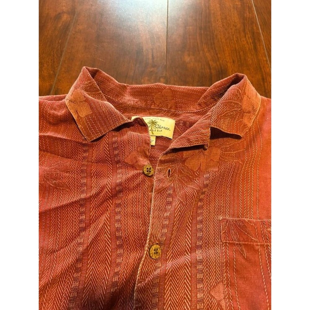 Men’s silk beach shirt